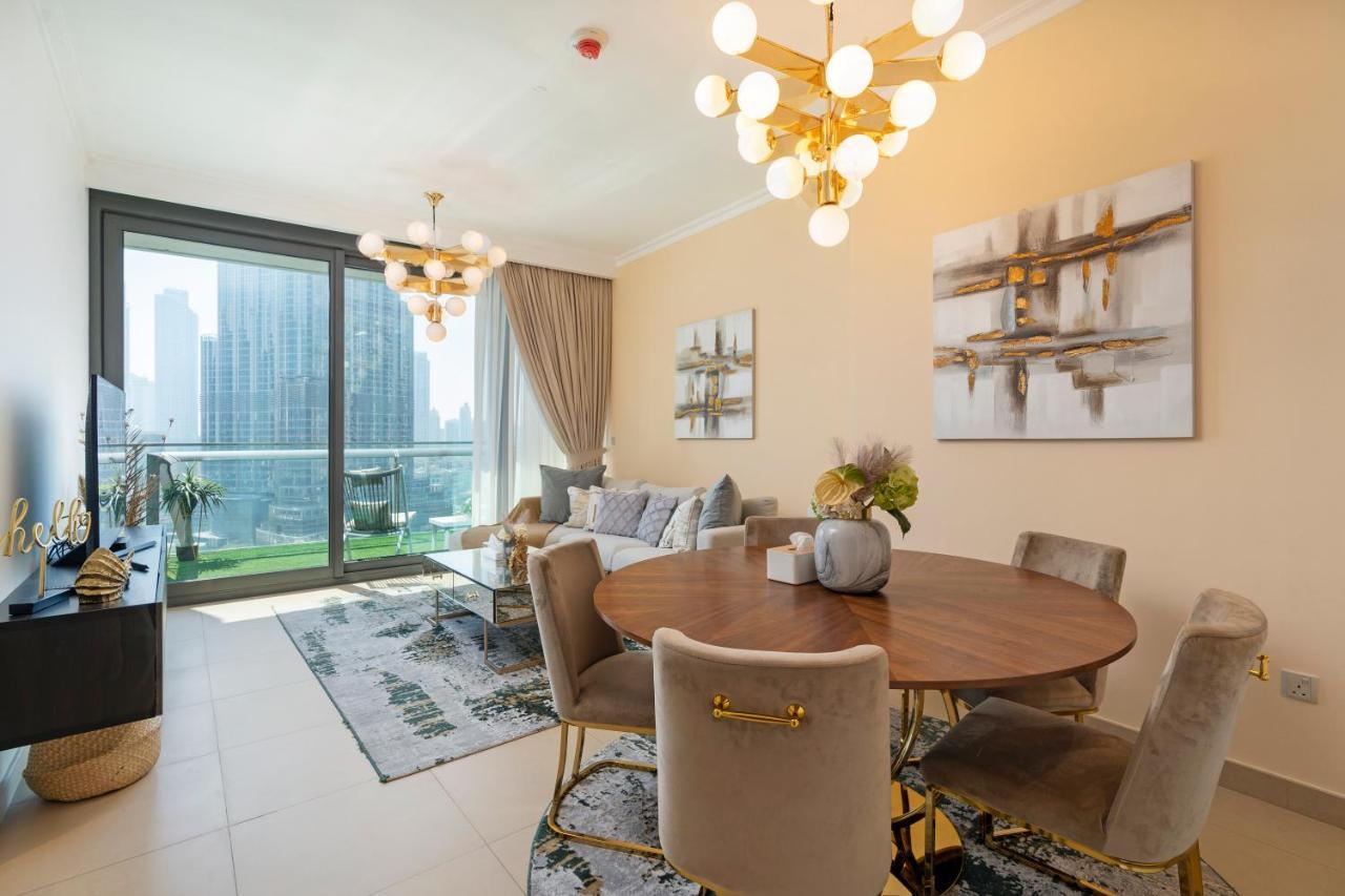 Prestige Living 1Br With Full Burj Khalifa View By Auberge Dubaj Zewnętrze zdjęcie
